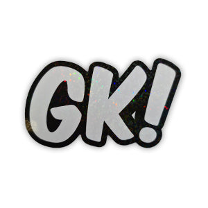 GKTech Glitter GK! Sticker (GKGLITT-)