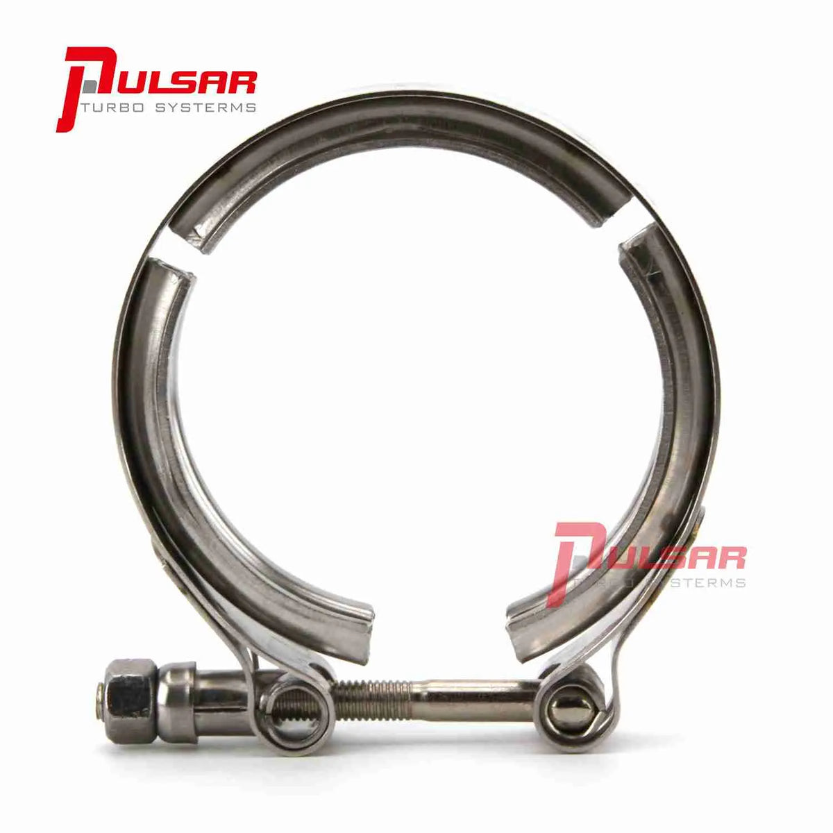 Pulsar 3” Stainless Steel V-Band Flange & Clamp Kit for Precision Turbo T4 T67 T72 T76 164376101 (PULSAR-FLC0021)