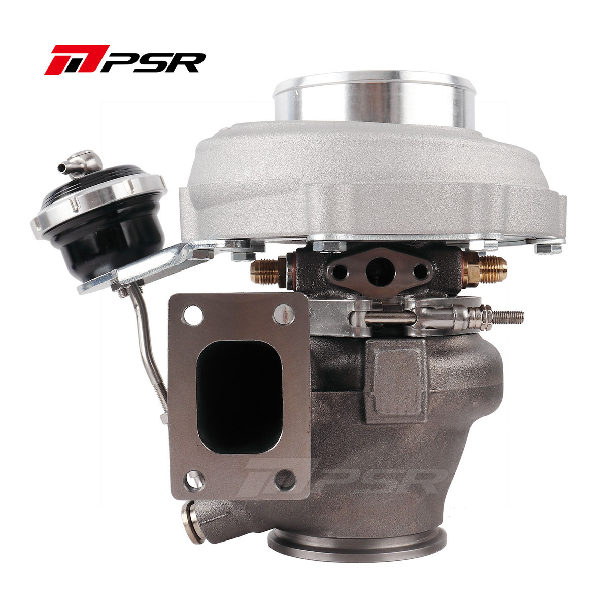 Pulsar PSR 4849A With PTG Style Comp. wheel and PTG Style Trb. wheel Dual Ball Bearing Turbocharger HP Rating 550