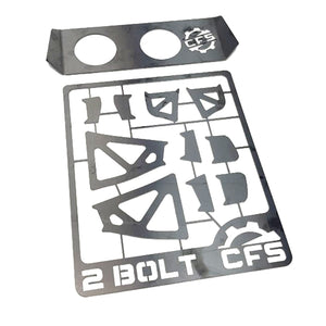 Central Fab Solutions 2 Bolt Rear Subframe Reinforcement Kit Suits Nissan (CFS-8249-NIS)