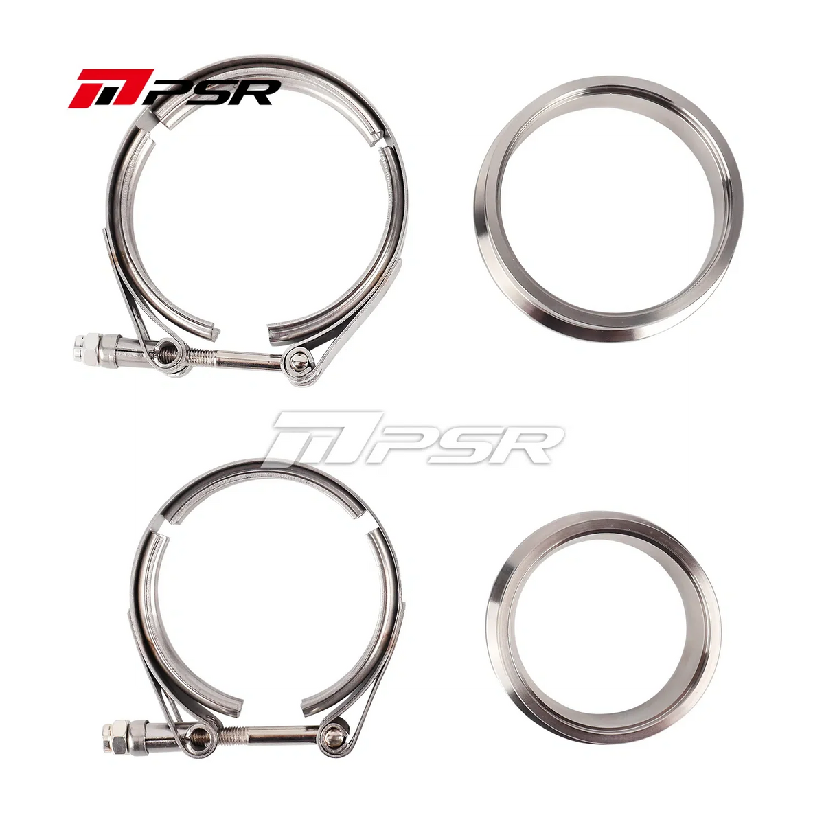 Pulsar PTX28/30/35 PTG49/55/62 Turbine Housing V-Band Flange & Clamp Kits