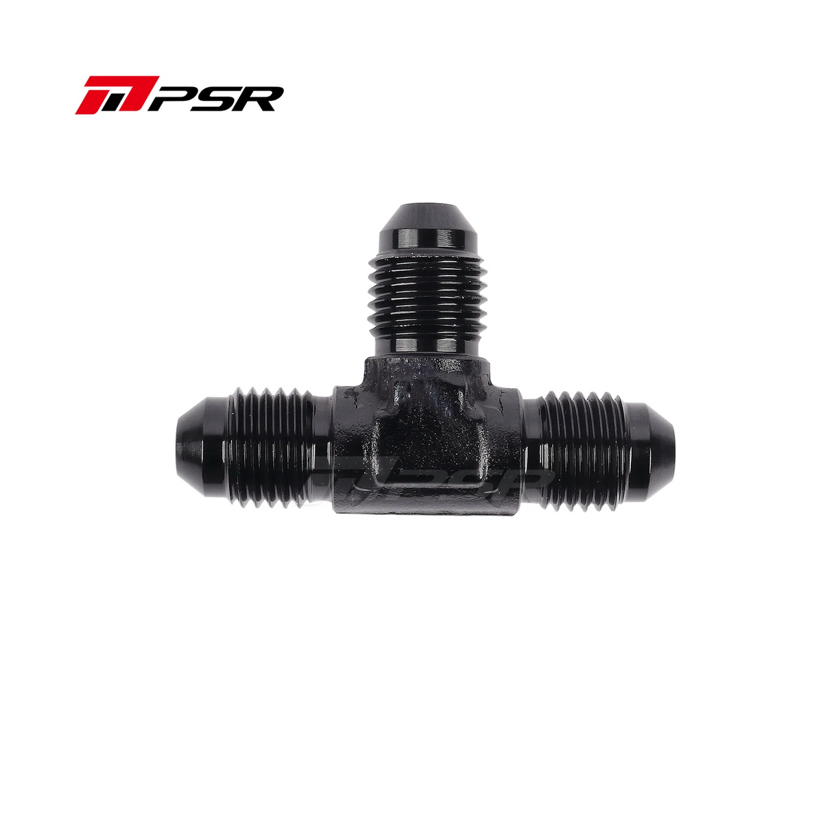 Pulsar PSR 4AN Male Flare Tee Fitting Union Adapter Aluminum Black (PULSAR-ADP0004)