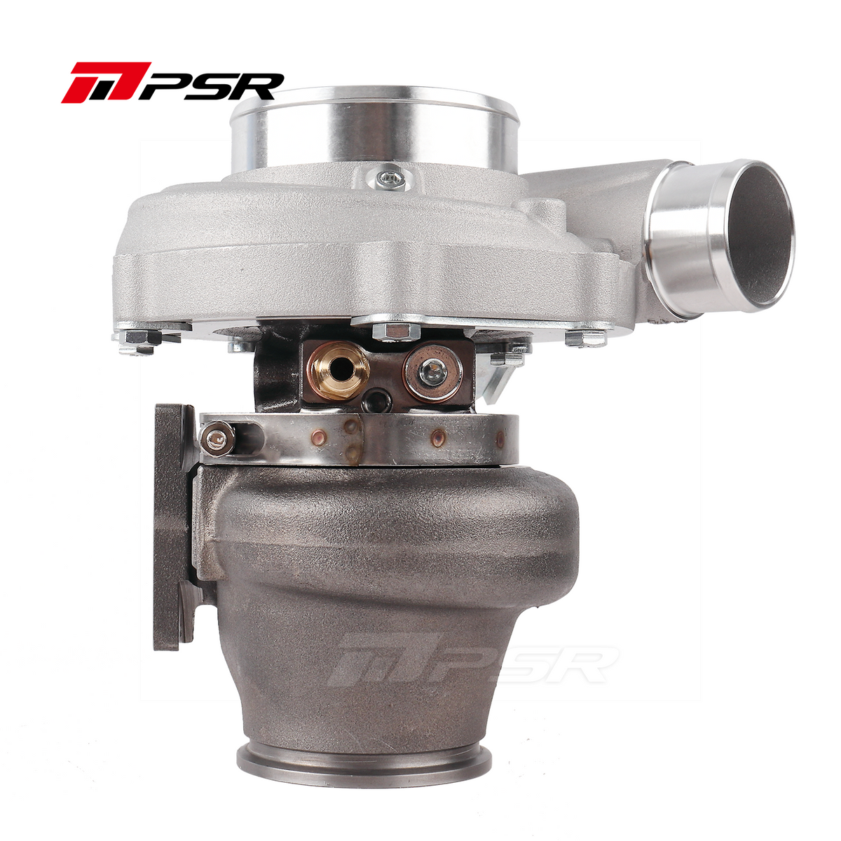 Pulsar PSR 4849A With PTG Style Comp. wheel and PTG Style Trb. wheel Dual Ball Bearing Turbocharger HP Rating 550
