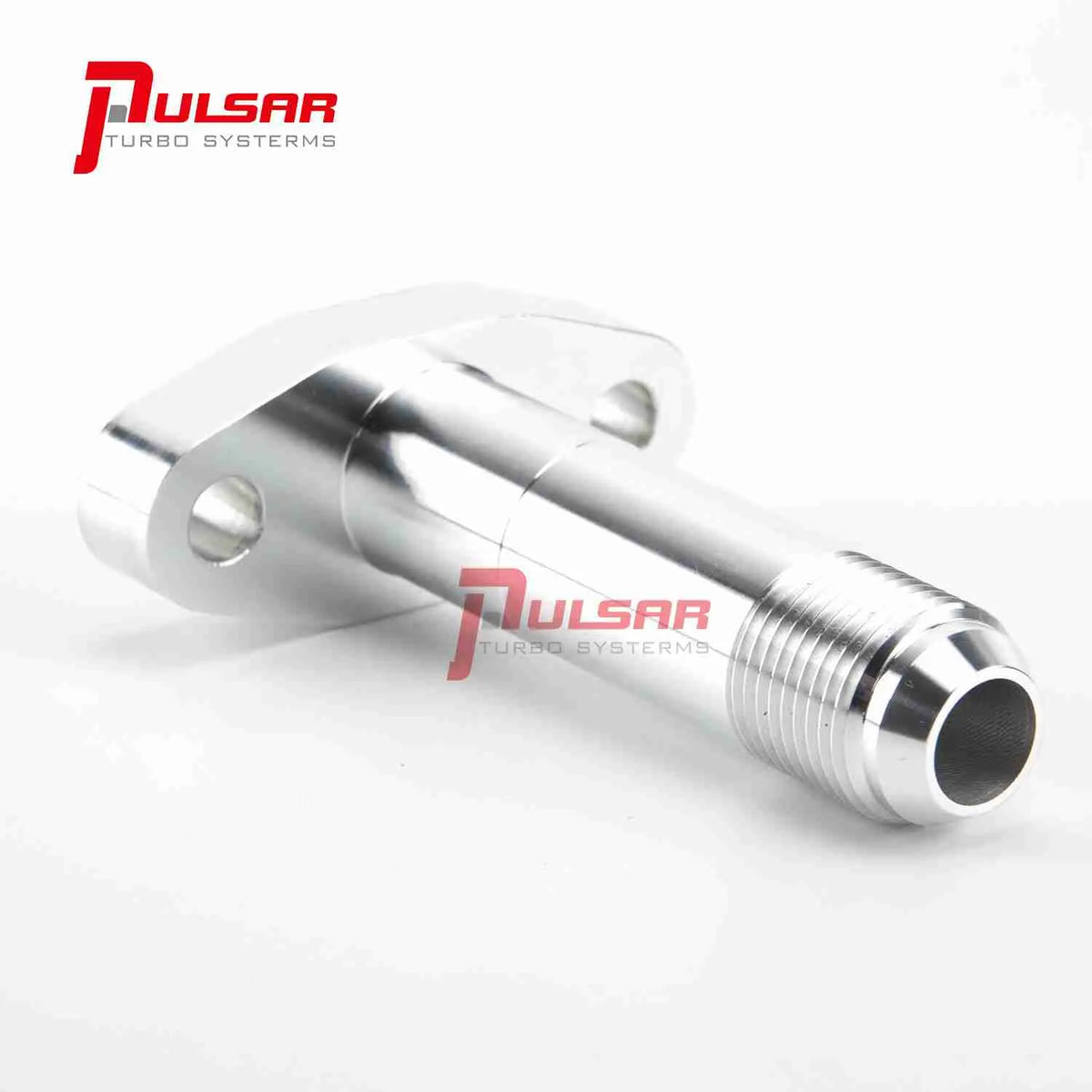 Pulsar '-10AN Extended Oil Drain Flange Kit — Precision T4/T67/T72/T76/T78 (PULSAR-FLC0010)