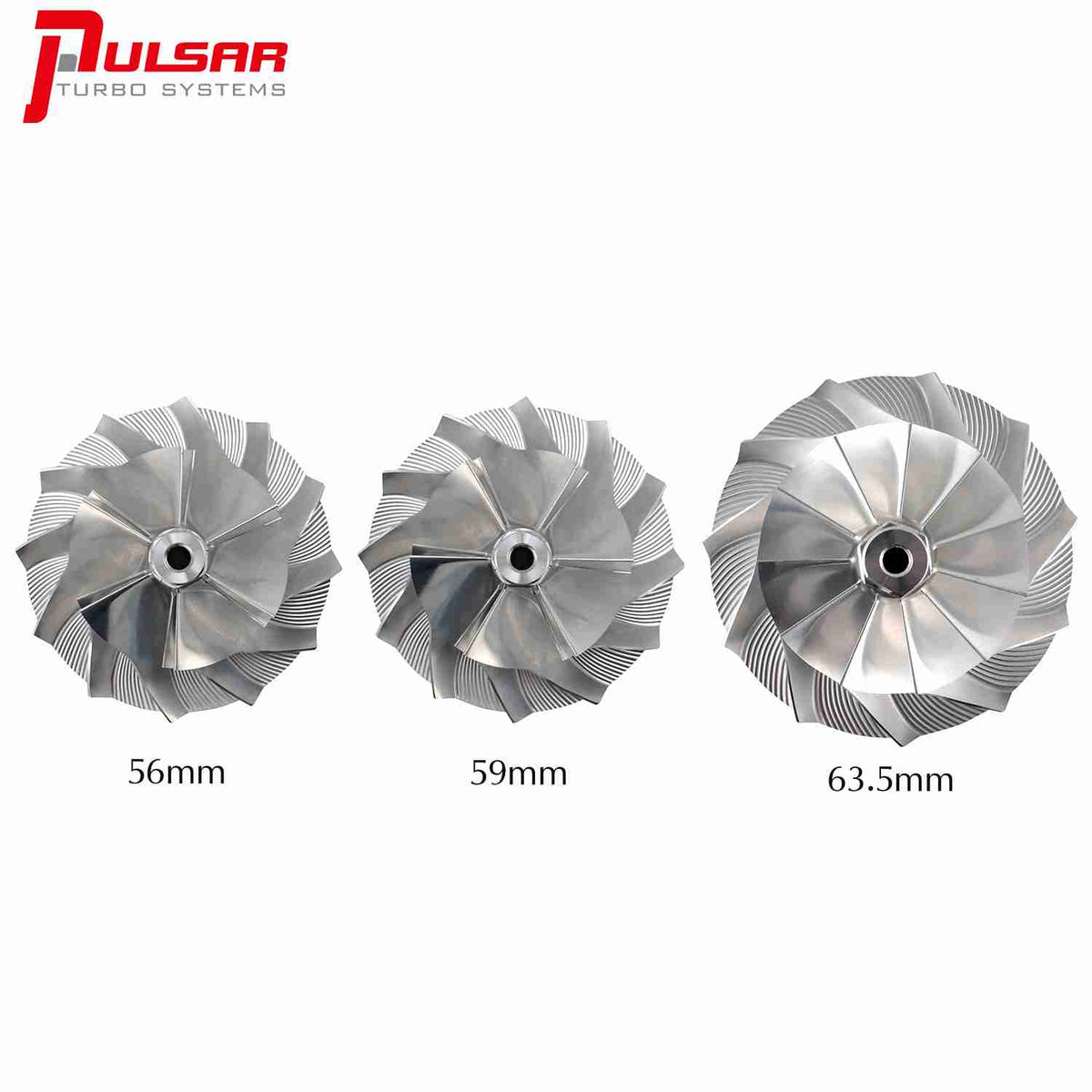 Pulsar 6.0 Powerstroke Billet Compressor Wheel (PULSAR-CWH0009)