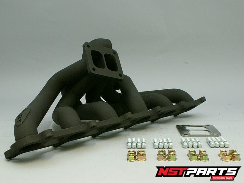 6BOOST MANIFOLDS 6Boost Turbo Exhaust Manifold / 1JZGTE Non VVTI / T4 Twin Scroll / Single Turbo 6Boost Turbo Exhaust Manifold / 1JZGTE Non VVTI / T4 Twin Scroll / Single Turbo SR