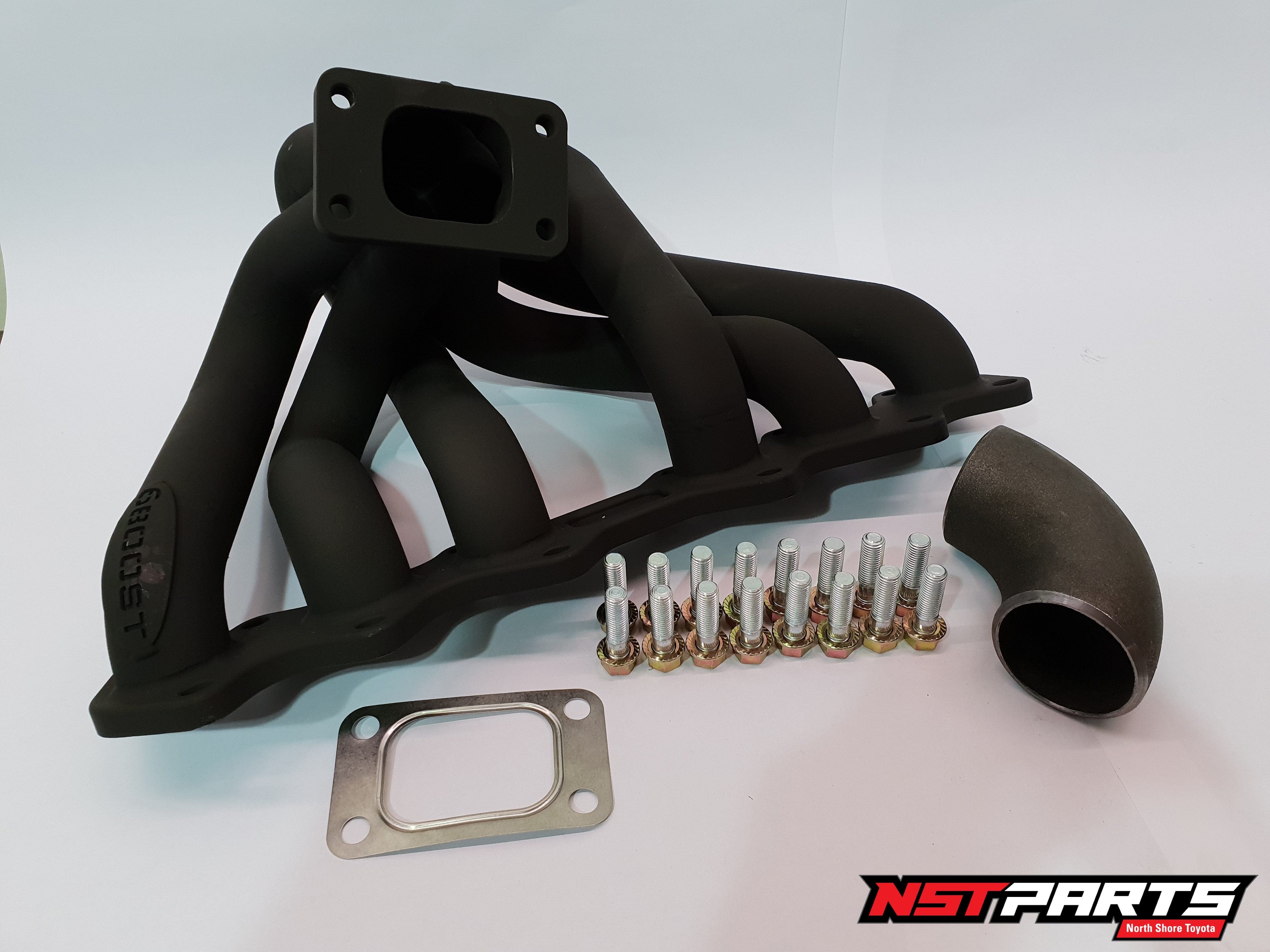 6BOOST MANIFOLDS 6Boost Turbo Exhaust Manifold / 1JZGTE VVTI / T3 Single Entry / Single Turbo 6Boost Turbo Exhaust Manifold / 1JZGTE VVTI / T3 Single Entry / Single Turbo SR