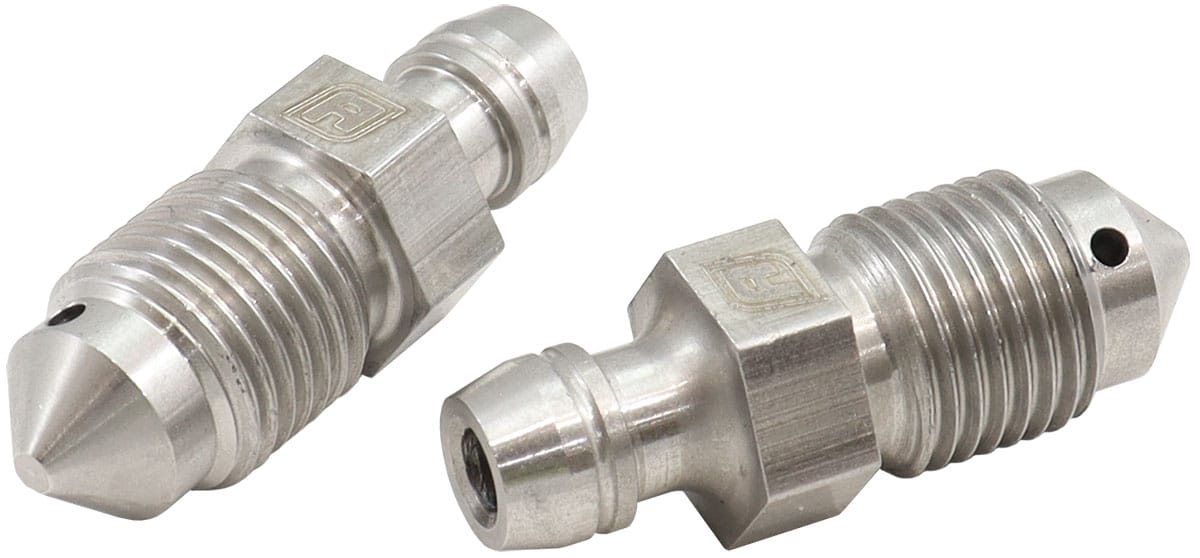 Aeroflow Stainless Steel Brake Bleed Nipples M10 x 1.00mm - AF331-03