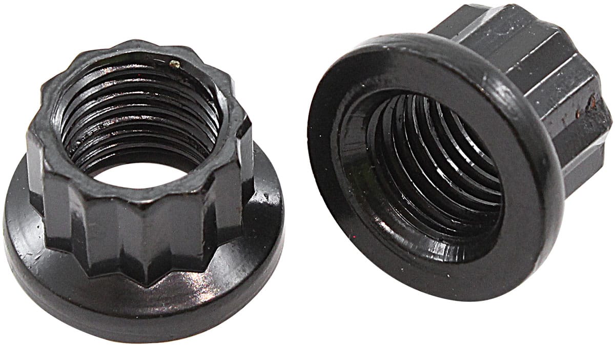Aeroflow Performance 2-Pack 7/16" UNF NUT .700" HEAD 1/2" SR