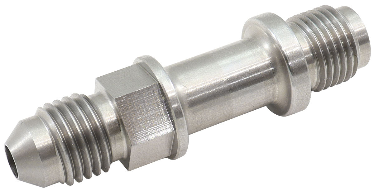 Aeroflow Stainless Steel Extended Imperial Male to AN Fitting - AF341-04L