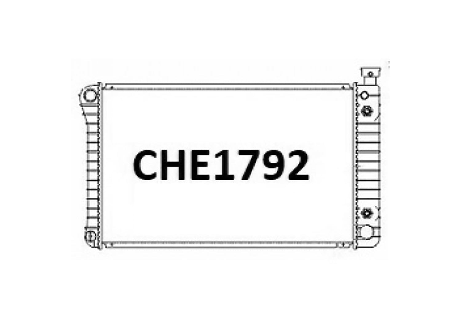 Fenix Cooling Radiator Chevrolet K1500 Blazer 5.7L V8 1992-1994 SR