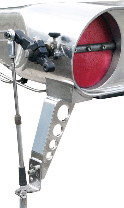 Clear View Filtration Throttle Cable Bracket - Polished CV4000