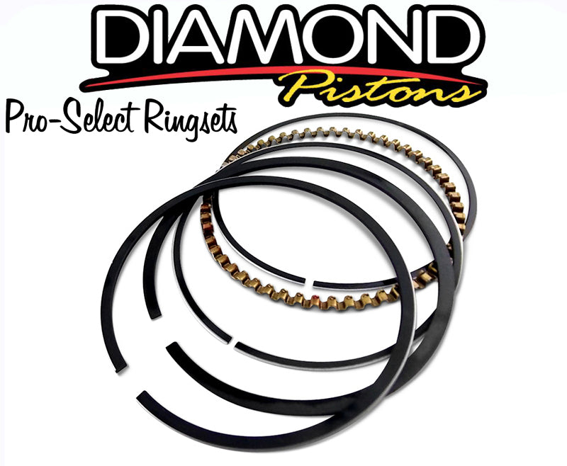 Diamond Pistons Pro-Select Ring Set - STD Tension D09454070