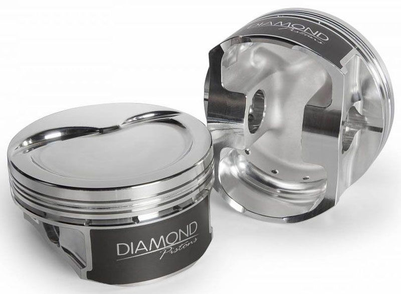 Diamond Pistons LSA Dish Top Forged Pistons With Rings D1LSA-4070-R1-8