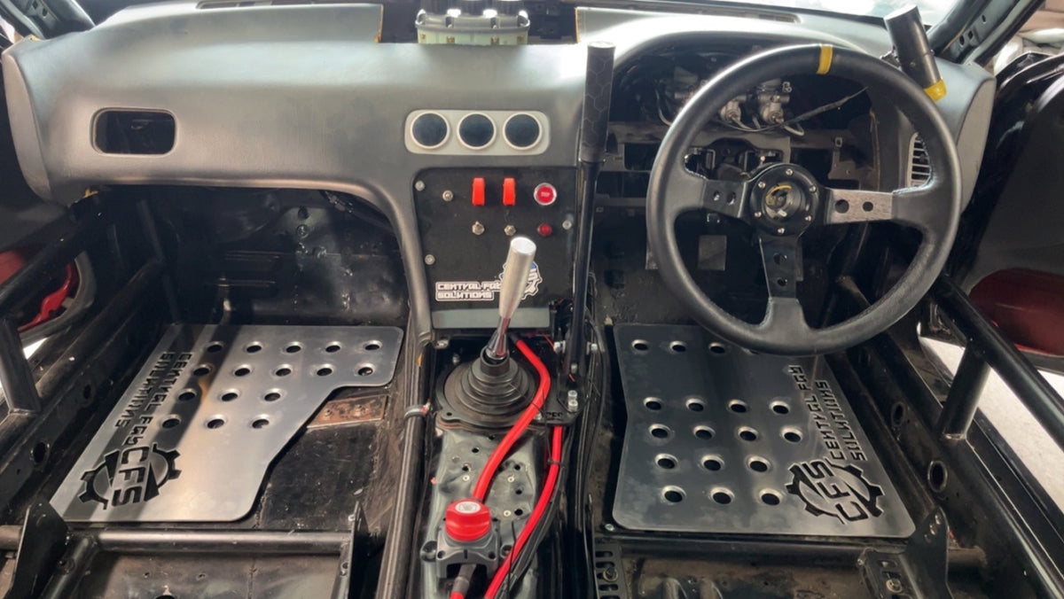 Central Fab Solutions Floor Plates Suits Nissan S13 / S14 / S15 / R32 / R33 / C33 (CFS-5205-NIS)