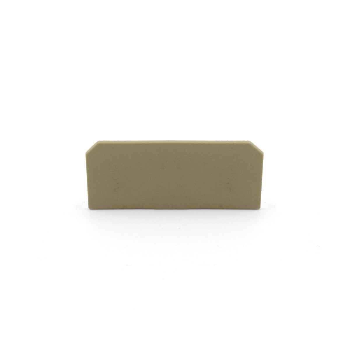 Conta-Clip AP SI-1 BG 2046.2 Beige End Plate for STK 1 and ST 2 series terminal blocks (Bag of 10) (048-018)