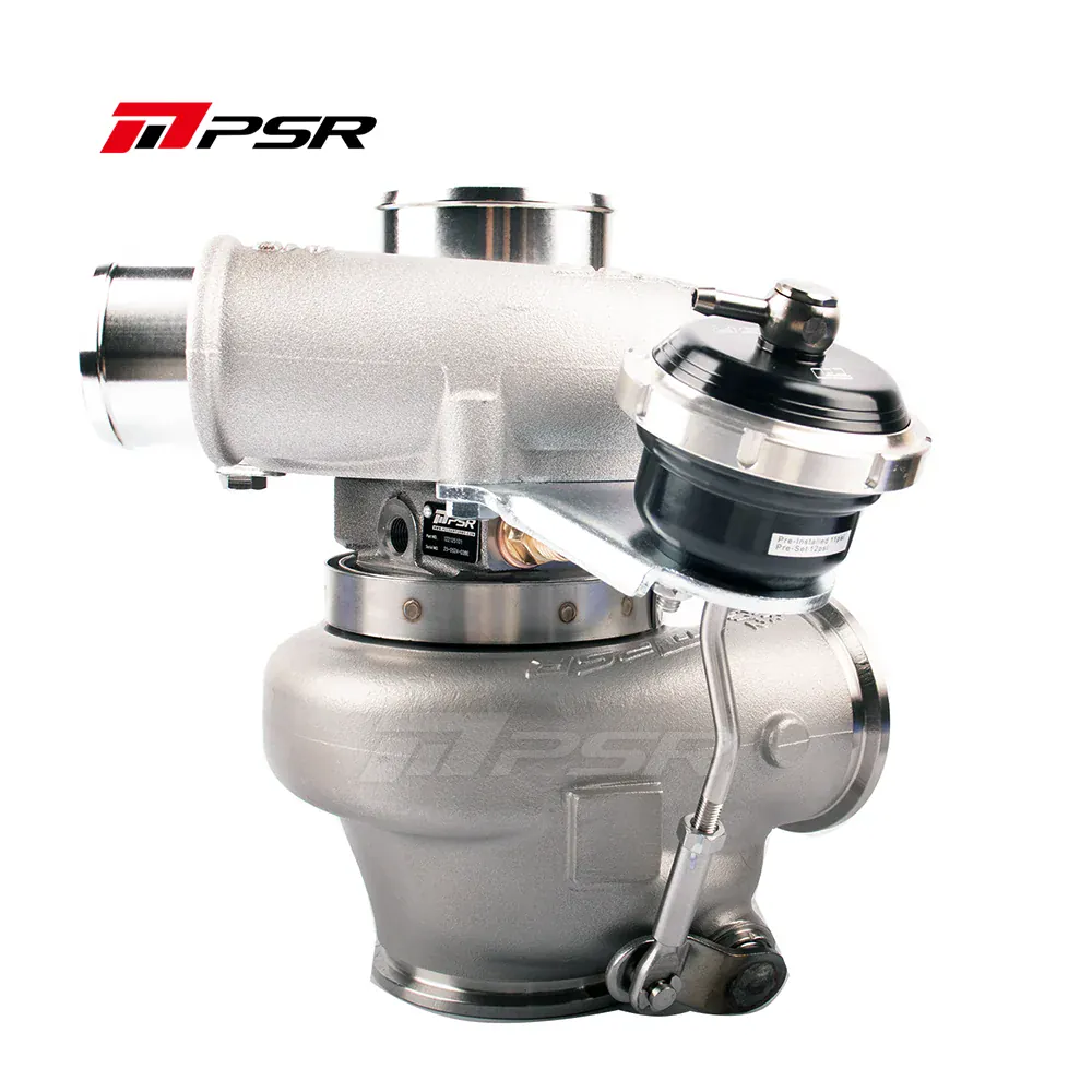 Pulsar Turbochargers Turbochargers Standard / .72 S/R S.S Dual V-Band IWG / None Pulsar PSR Forward Rotation 4849G Dual Ball Bearing Turbocharger HP Rating 550 SR
