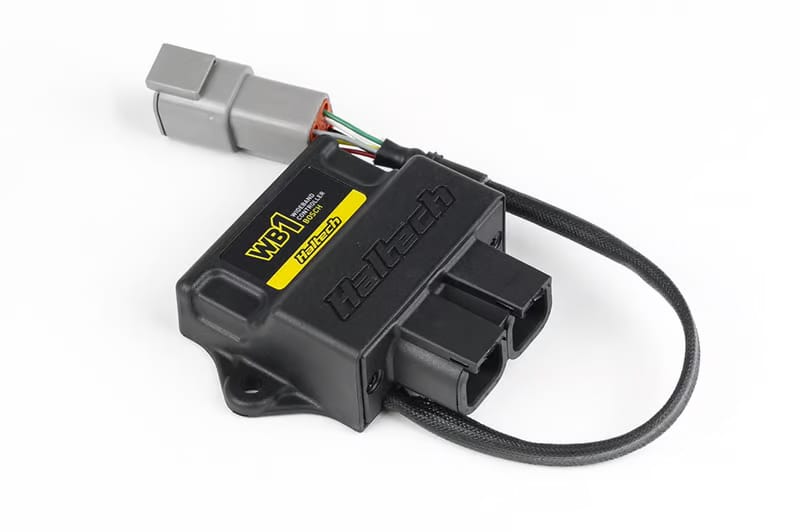 Haltech Air/Fuel Ratio Haltech WB1 NTK - Single Channel CAN O2 Wideband Controller Kit - NTK LZA09-E1 Laboratory Grade 6mA Sensor (HT-159979) SR
