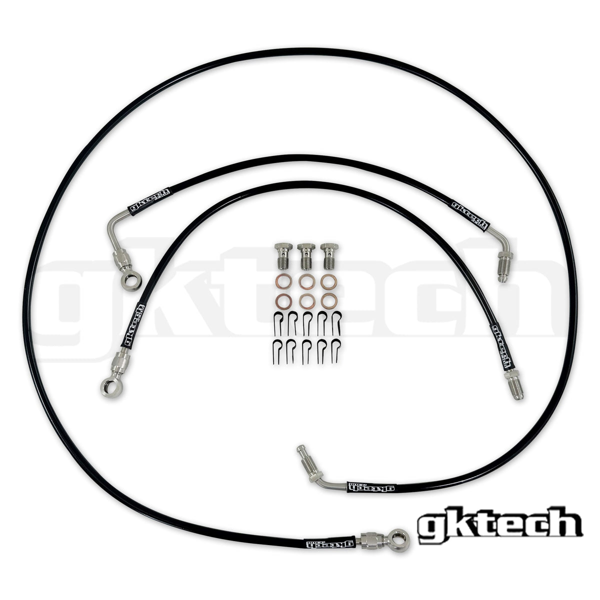 GKTech R33, R34 Engine Bay Brake Line Delete Kit (R33X-DLTE-BUNDLE)