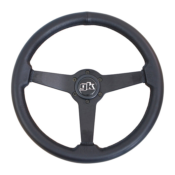 GKTech Steering Wheel 350mm Flat Leather