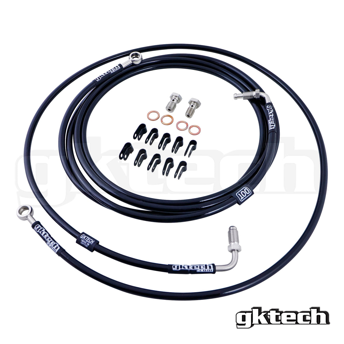GKTech Toyota JZX In-Line Hydraulic Handbrake Lines (JZXX-INLN)