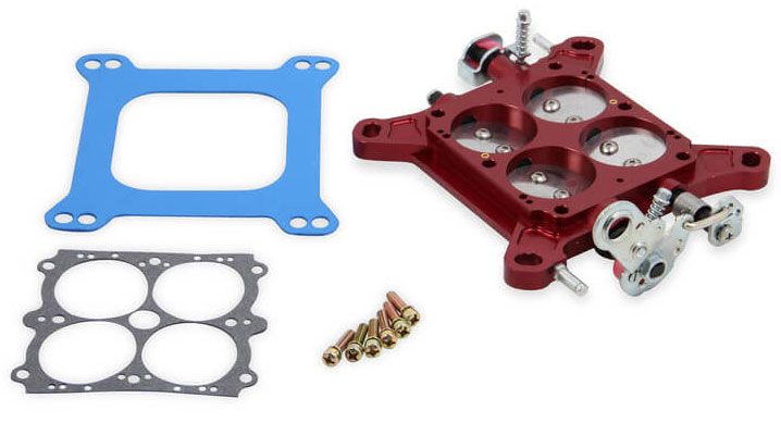 Quick Fuel Technology Billet Throttle Body Assembly - Red Q-12-755