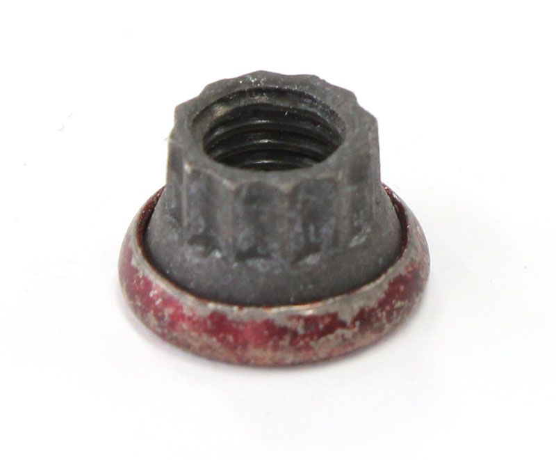 Speedway Products Steel 12-Point Nut with Captive Washer SPPTPSN-250-28