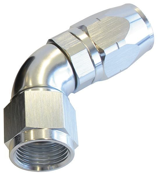 Aeroflow Performance Aeroflow Aeroflow 550 Series Cutter One-Piece Full Flow Swivel 60° Hose End -20AN (AF558-20S) SR