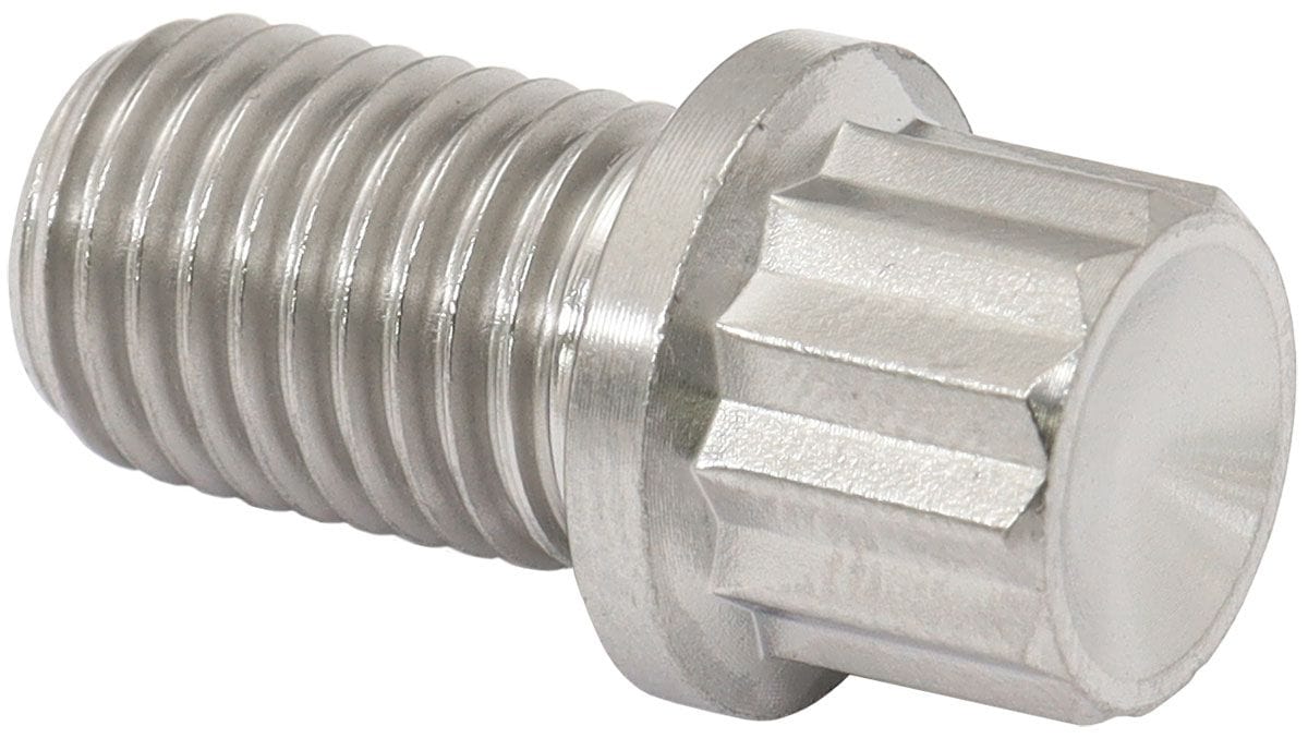 Aeroflow Performance Aeroflow Aeroflow M10 x 1.25mm, UHL 15mm Titanium Bolt (AF3503-0590) SR