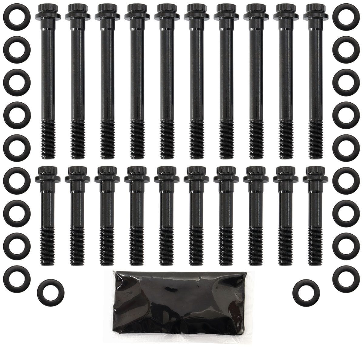 Aeroflow Aeroflow Aeroflow Small Block Ford 289-302 Windsor 7/16" Head Bolt Kit (AF37-2115) SR