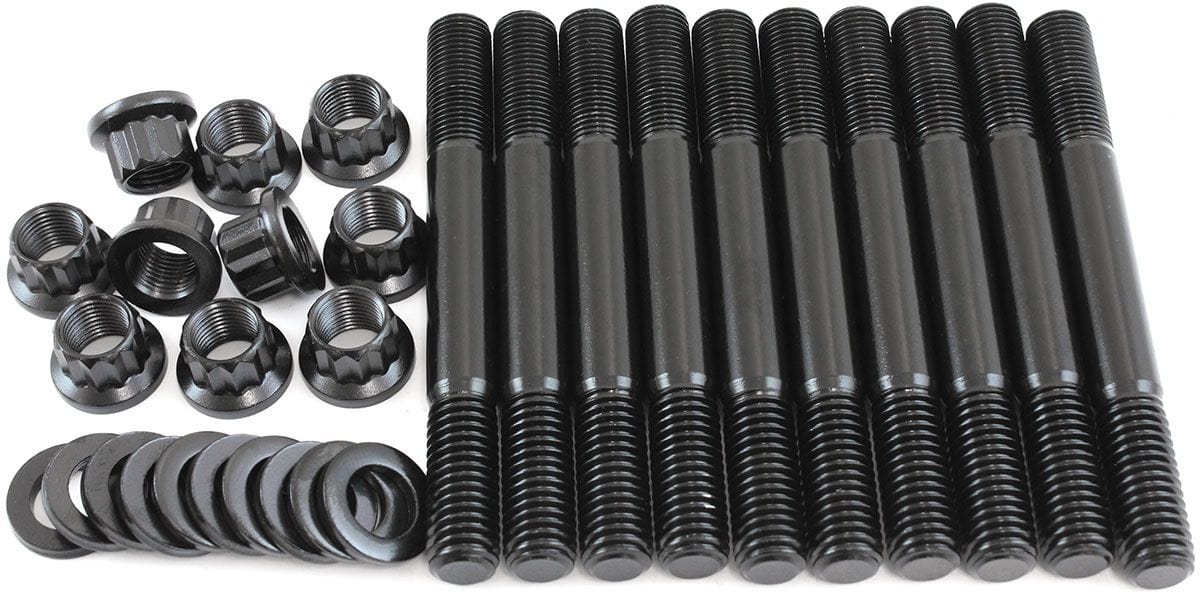 Aeroflow Performance Aeroflow Aeroflow Small Block Ford Windsor 351 2 Bolt Main Stud Kit (AF37-2217) SR
