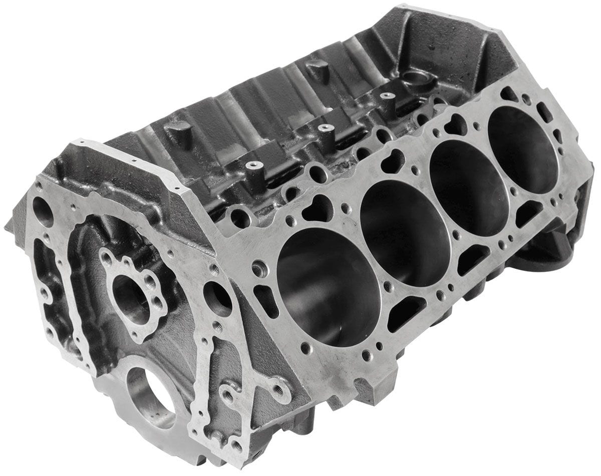 Aeroflow Cast Iron B/B Chev Engine Block, 4.490" Bore SR