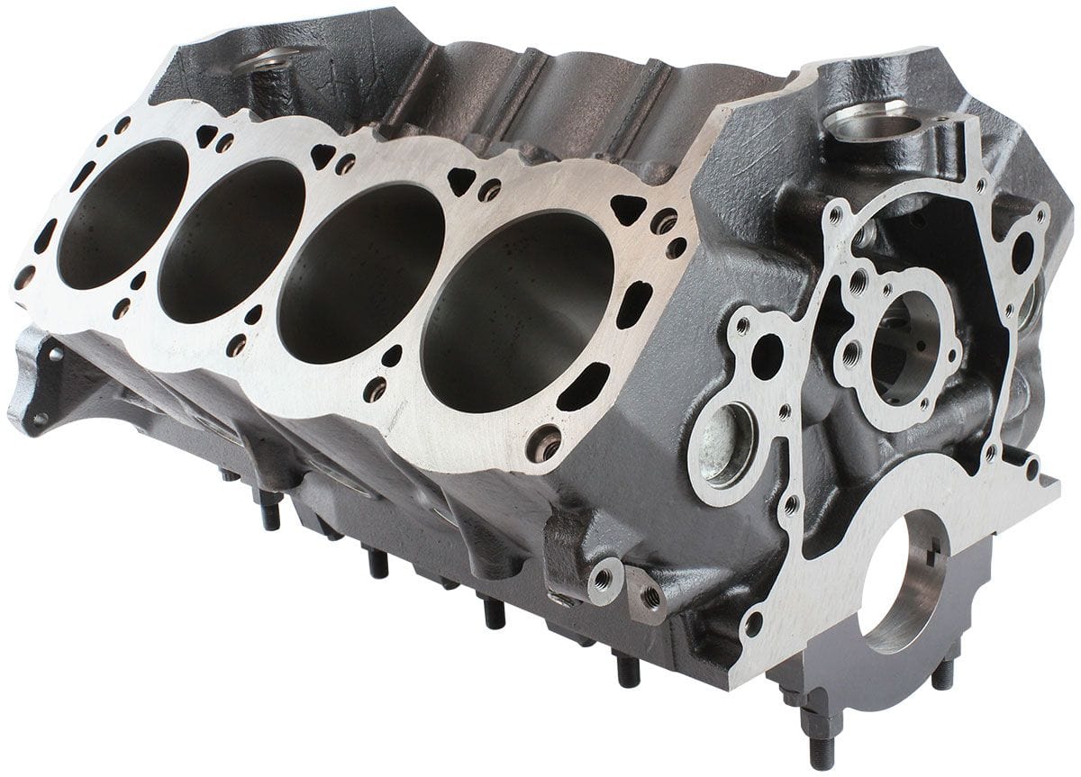 Aeroflow Cast Iron Ford 351W Engine Block, 4.000" Bore SR