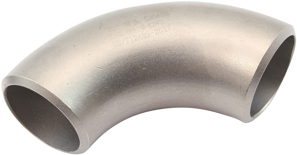 Aeroflow Performance 1-3/8" STAINLESS 90 DEG 2.0D SR