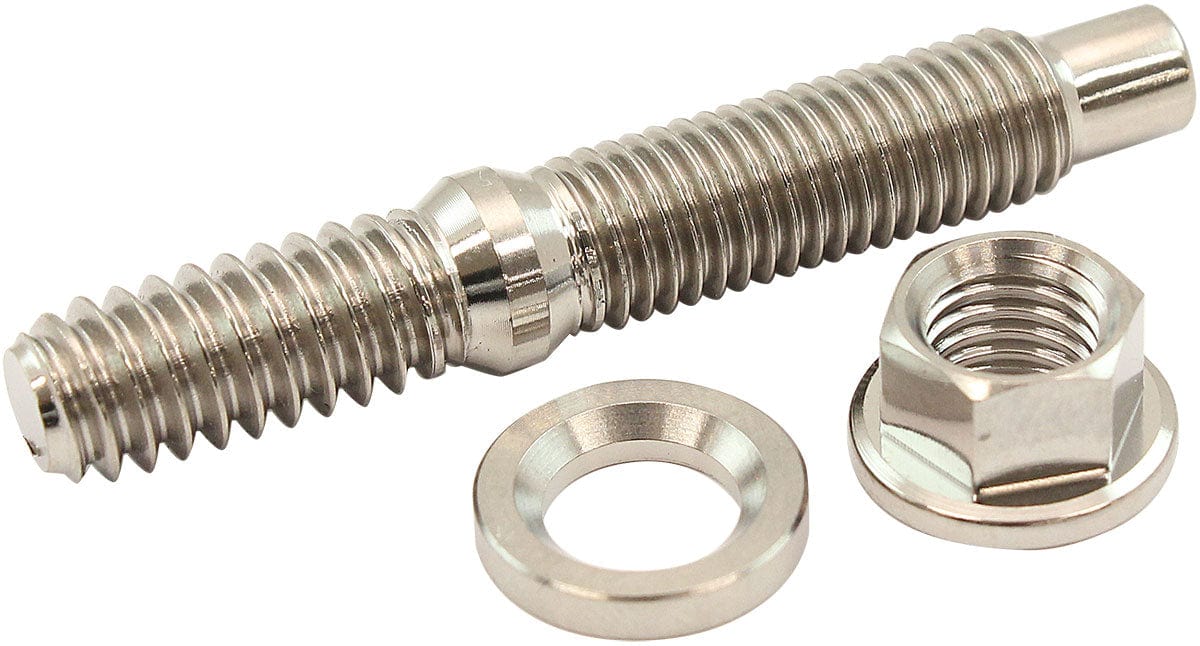 Aeroflow Performance 1/4" TITANIUM STUD WASHER HEX (AF55-3005) SR