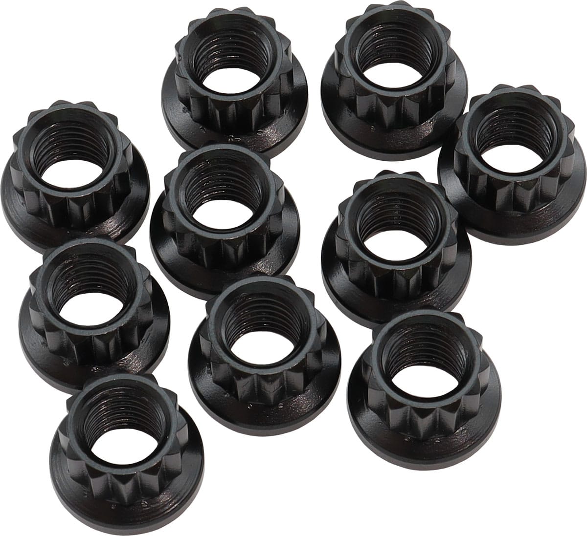 Aeroflow Performance 10-Pack M10 x 1.50 NUT 17.8mm HEAD 12m SR