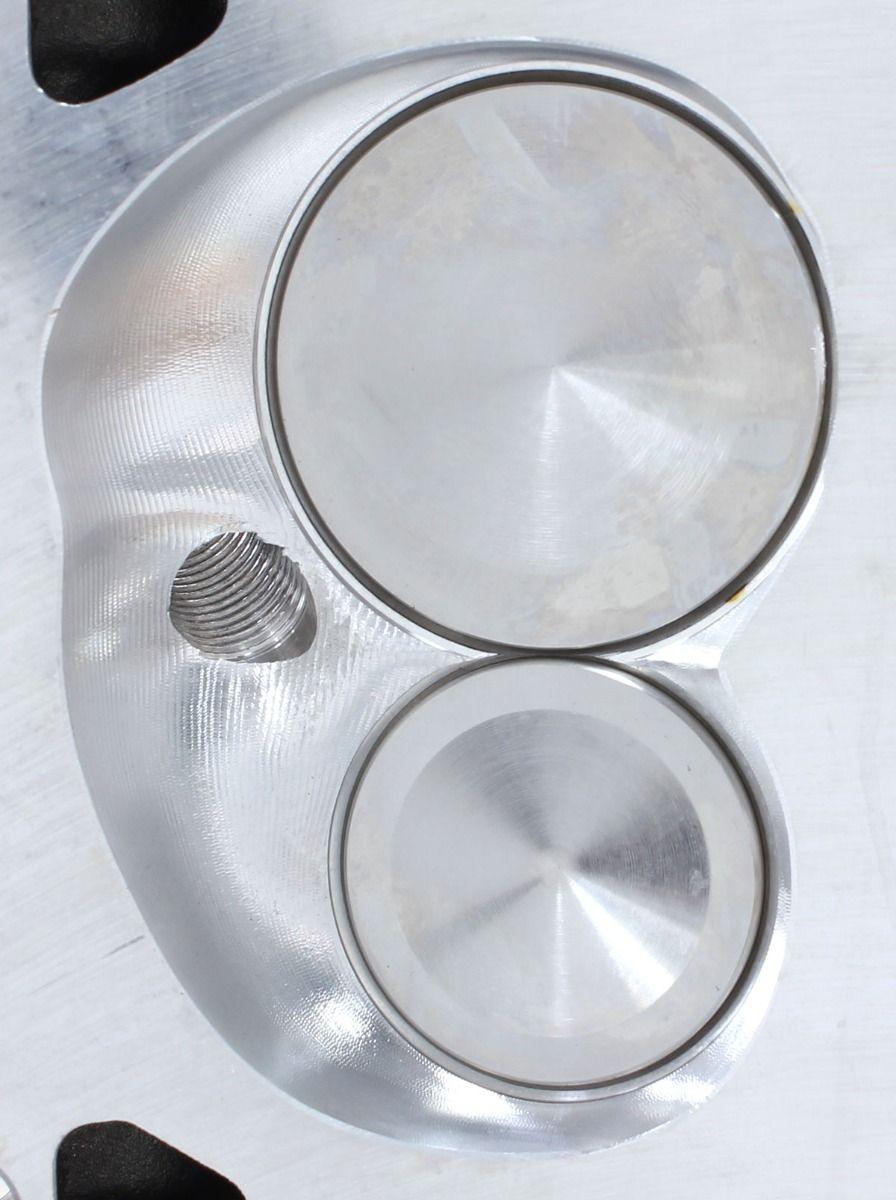 Aeroflow Performance 2.13" x 1.28" Intake Port, 1.40" x 1.40" Exhaust Port Aeroflow Complete Small Block Ford Windsor 289-351 200cc CNC Ported Aluminium Cylinder He SR