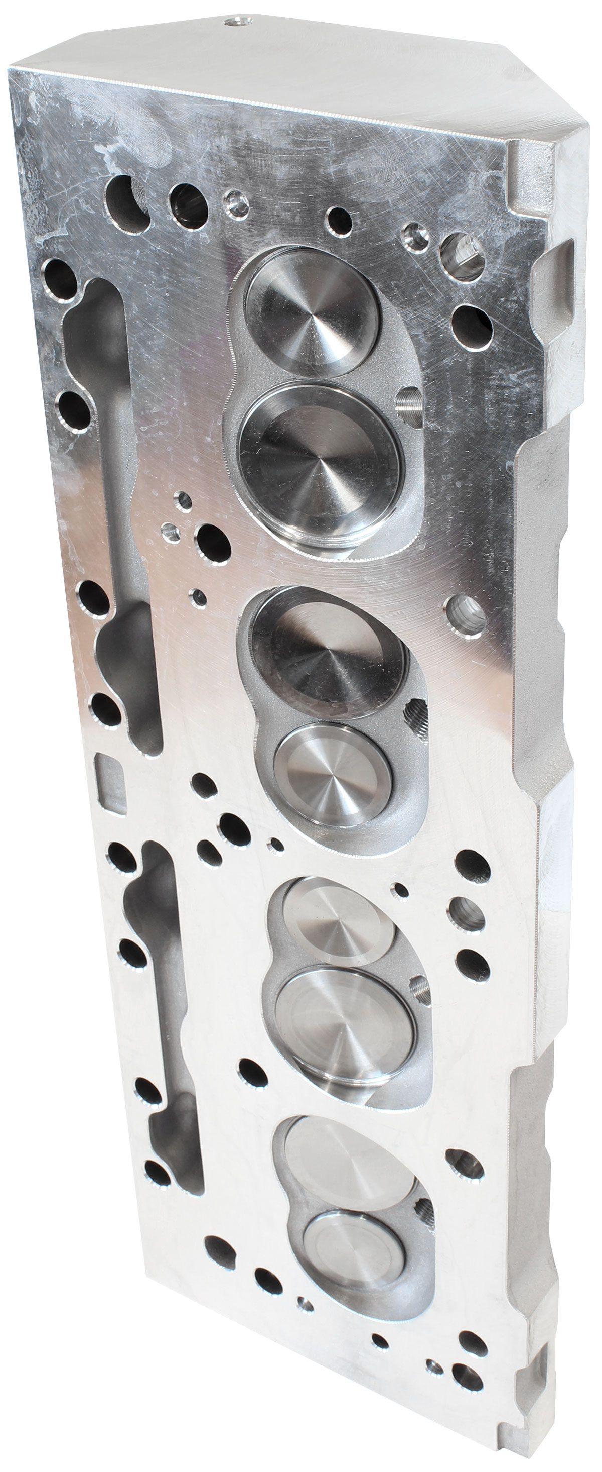 Aeroflow Performance 2.28" x 1.16" Intake Port, 1.75" x 1.25" Exhaust Port Aeroflow Complete Small Block Chrysler 318-360 179cc Aluminium Cylinder Heads with 63cc C SR