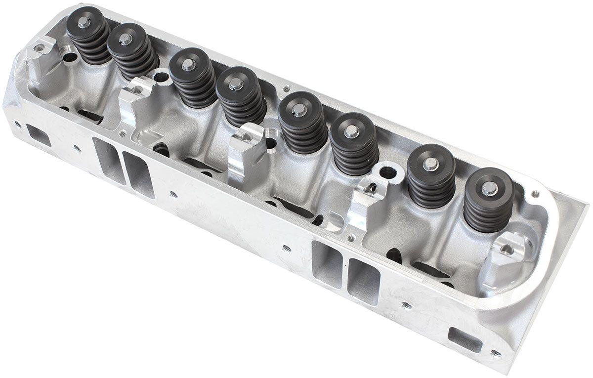 Aeroflow Performance 2.28" x 1.16" Intake Port, 1.75" x 1.25" Exhaust Port Aeroflow Complete Small Block Chrysler 318-360 179cc Aluminium Cylinder Heads with 63cc C SR