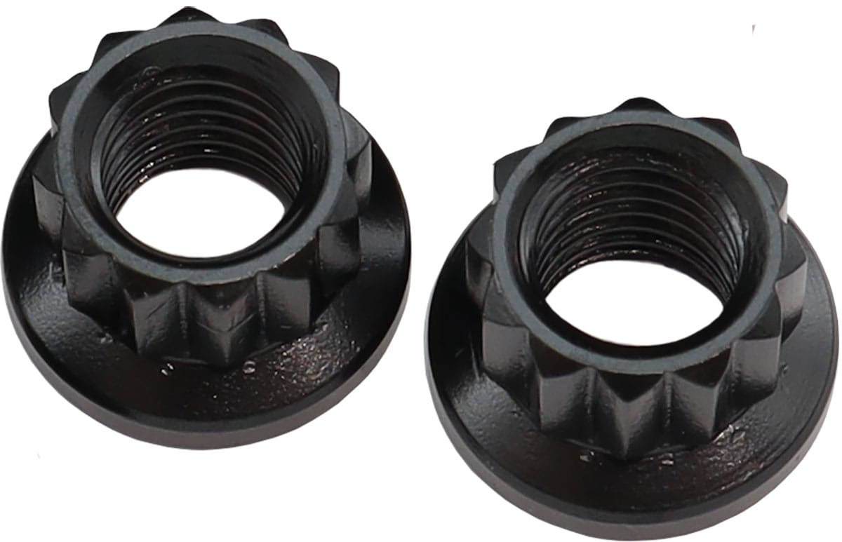 Aeroflow Performance 2-Pack M10 x 1.50 NUT 17.8mm HEAD 12m SR