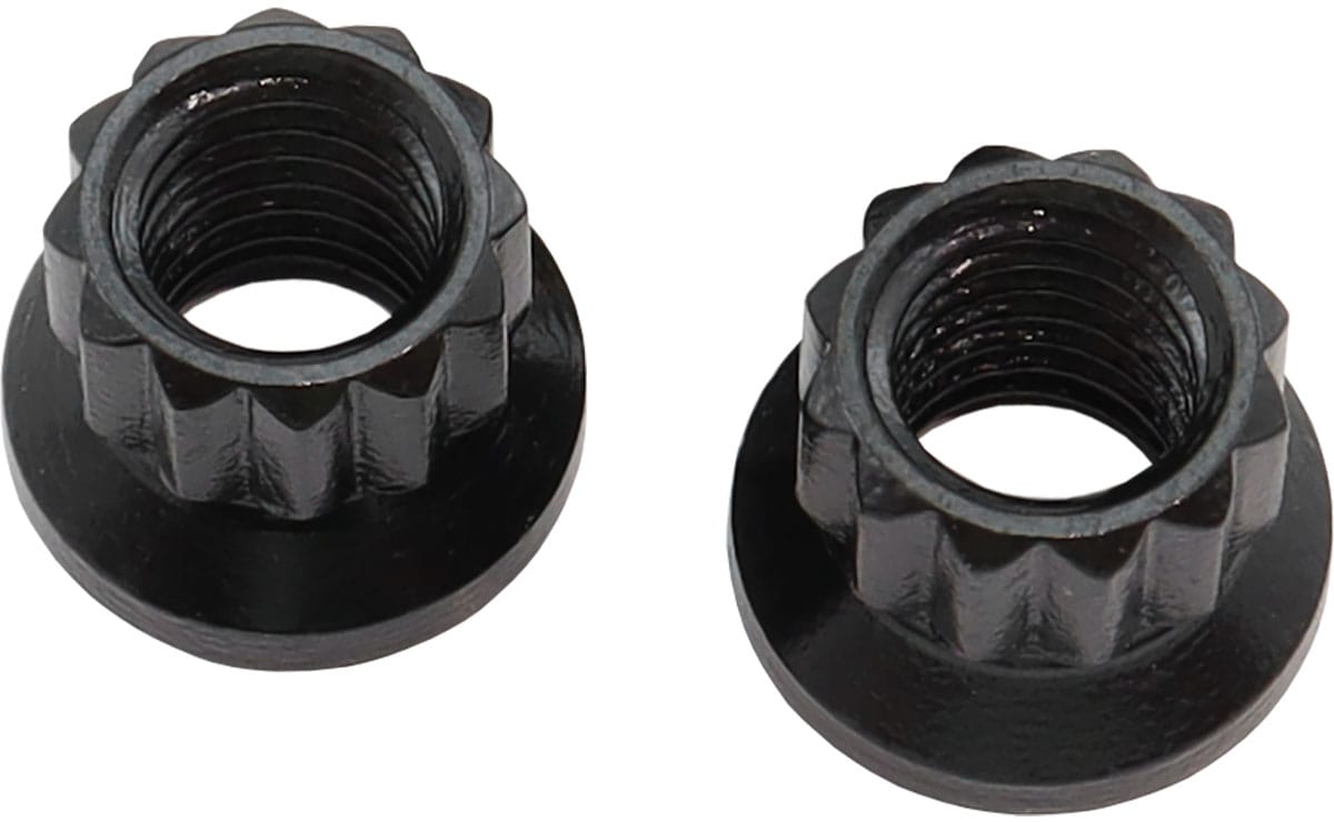 Aeroflow Performance 2-Pack M8 x 1.25 NUT 13.6mm HEAD 10mm SR