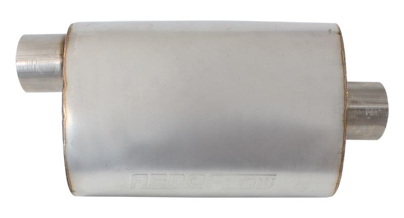 Aeroflow Performance 4" OFFSET / CENTER MUFFLER (AF5501-400) SR