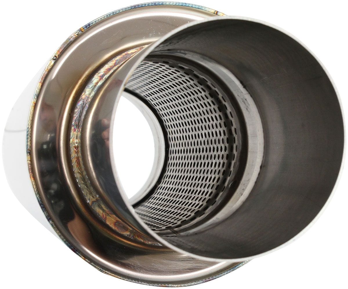 Aeroflow Performance 4" ROUND MUFFLER CENTRE CENTRE SR