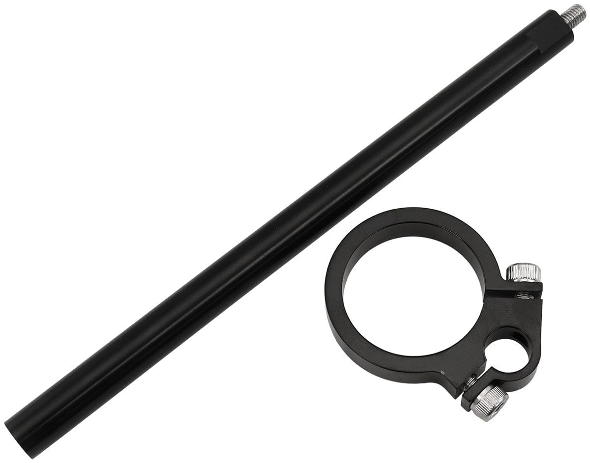 Aeroflow Performance 40mm FUEL PUMP BRACKET STALK (AF64-4058BLK) SR