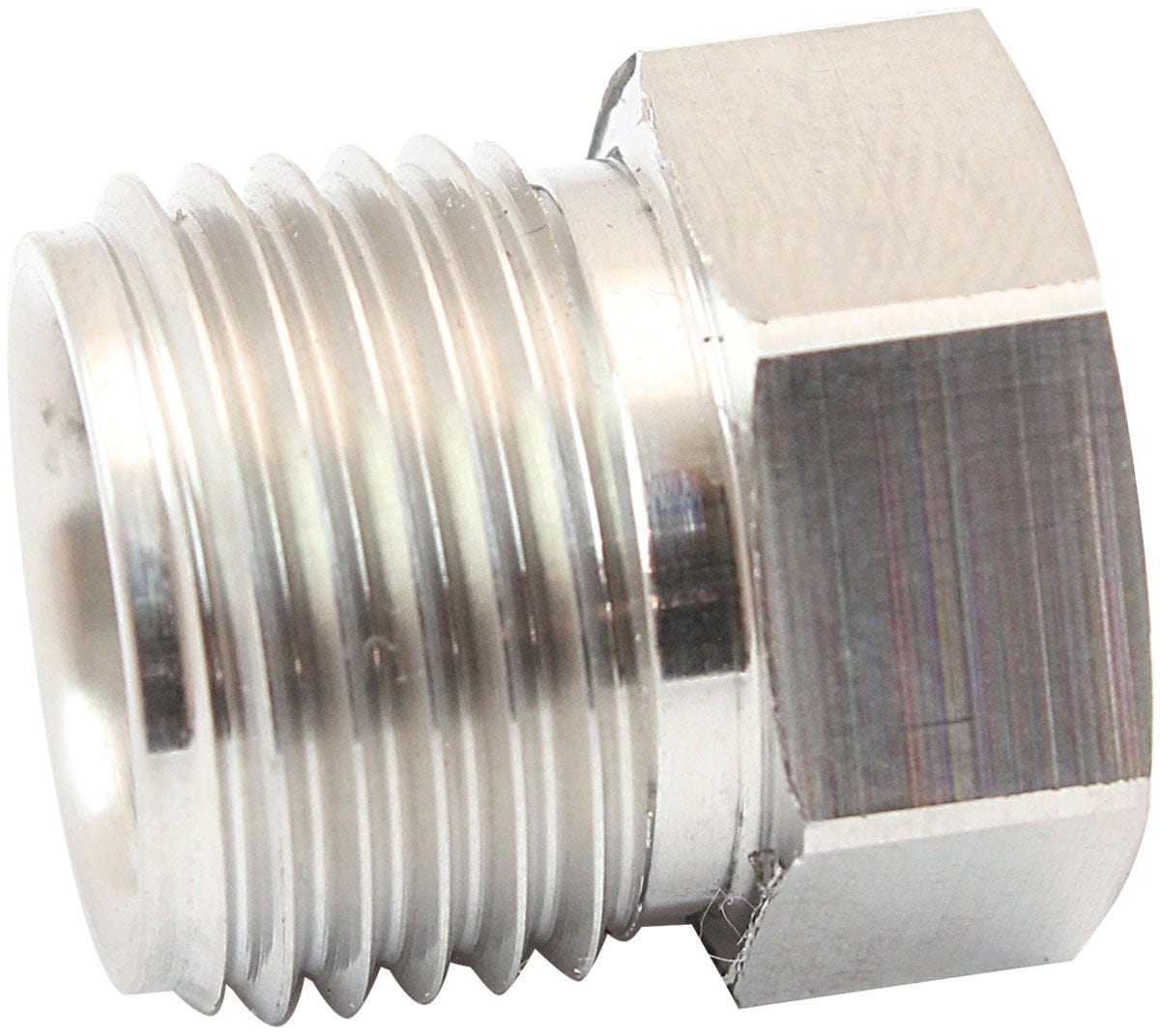 Aeroflow Performance #6 MALE WELD ON NUT A/C S/S SR