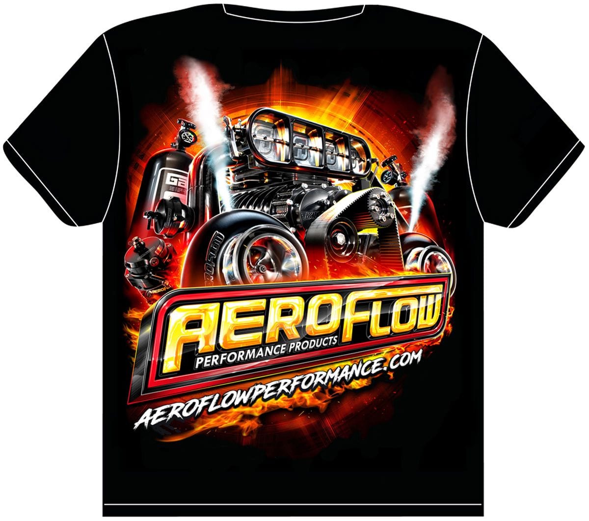 Aeroflow Performance Aeroflow AEROFLOW 2024 T-SHIRT 4XL SR