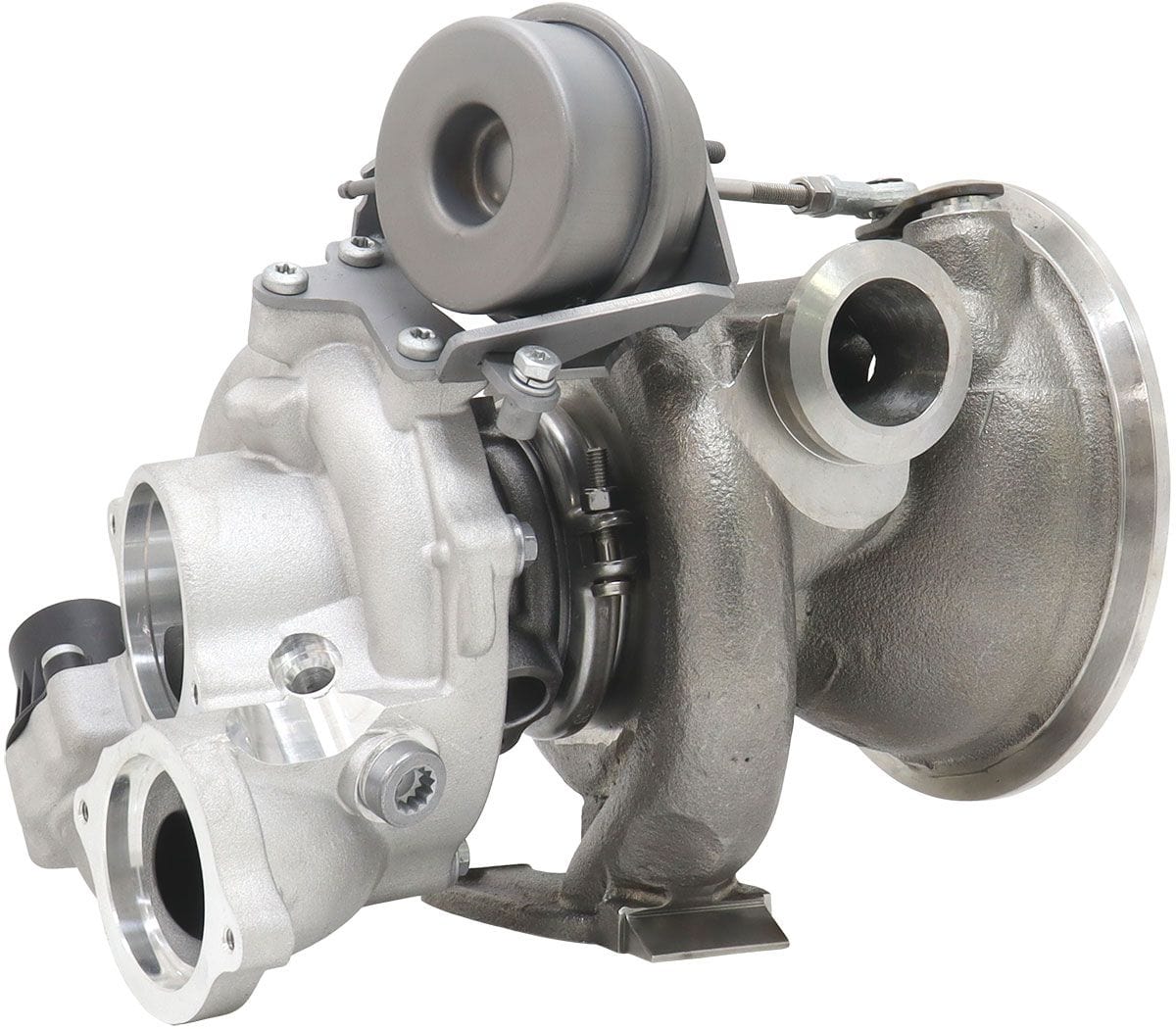 Aeroflow Performance Aeroflow Aeroflow BOOSTED 6362 Audi S4 & S5/SQ5 Bolt On Internal Wastegate Turbocharger 650HP, Natural Cast Finish (AF8005-3796) SR