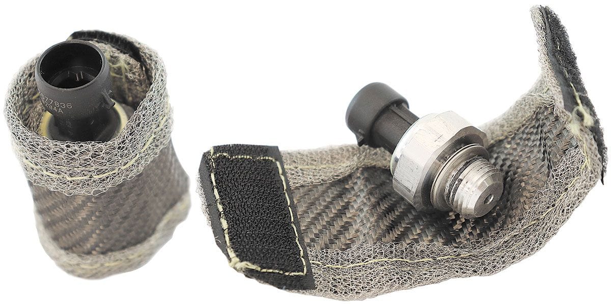 Aeroflow Performance Aeroflow Aeroflow Carbon Sensor/Fuel Injector Heat Protector Bag (AF91-8890) SR