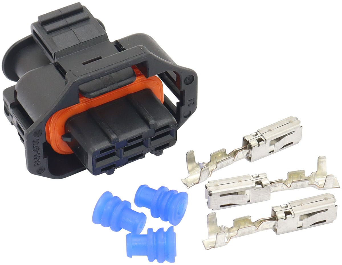 Aeroflow Performance Aeroflow Aeroflow GM LS3 Map Sensor Plug & Pins (AF49-1563) SR