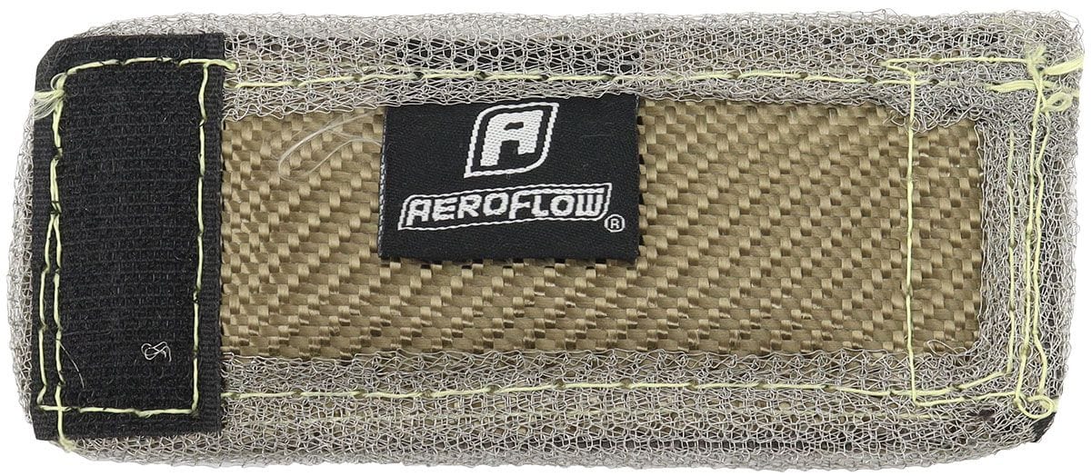 Aeroflow Performance Aeroflow Aeroflow Titanium Sensor/Fuel Injector Heat Protector Bag (AF91-8090) SR
